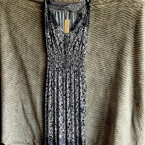 Woman’s blue and white summer dress BRAND NEW NEVER WORN